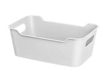 Корзинка универсальная Mango 1.5л 190х140х80мм  (белый)